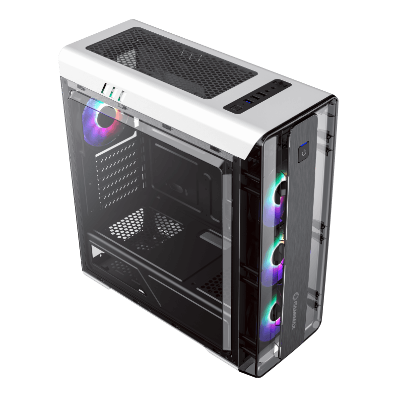 GAMEMAX MoonLight FRGB WT GAMING CASE GAMEMAX MoonLight FRGB WT GAMING CASE